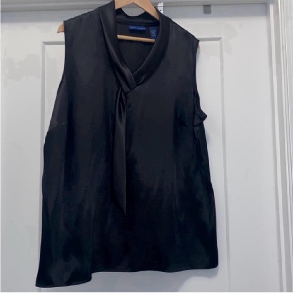 🌹 Black KAREN SCOTT Tank - Size 2X